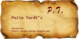 Pelle Teréz névjegykártya
